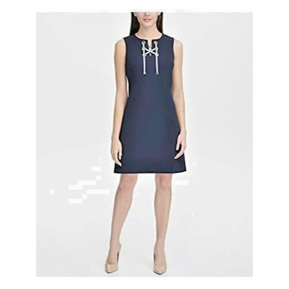 Tommy Hilfiger Dresses & Skirts - Tommy Hilfiger Women's Dress New 8   Bin441 Nautical Corp Core Cruise Core
